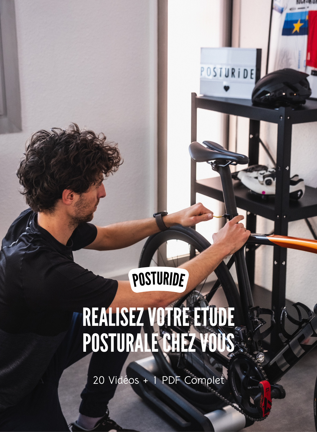 Apprendre à régler son vélo Bike fitting Etude posturale Posturide